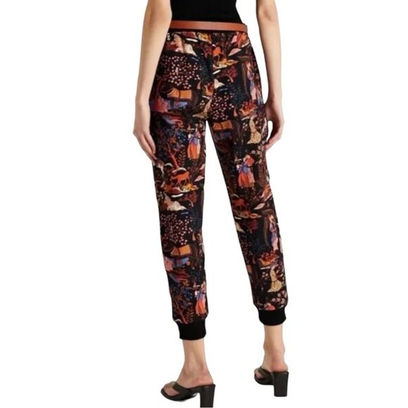 Rhode Harry Print French Terry Cotton Jogger Pants Women's X-Large - Picture 2 of 11